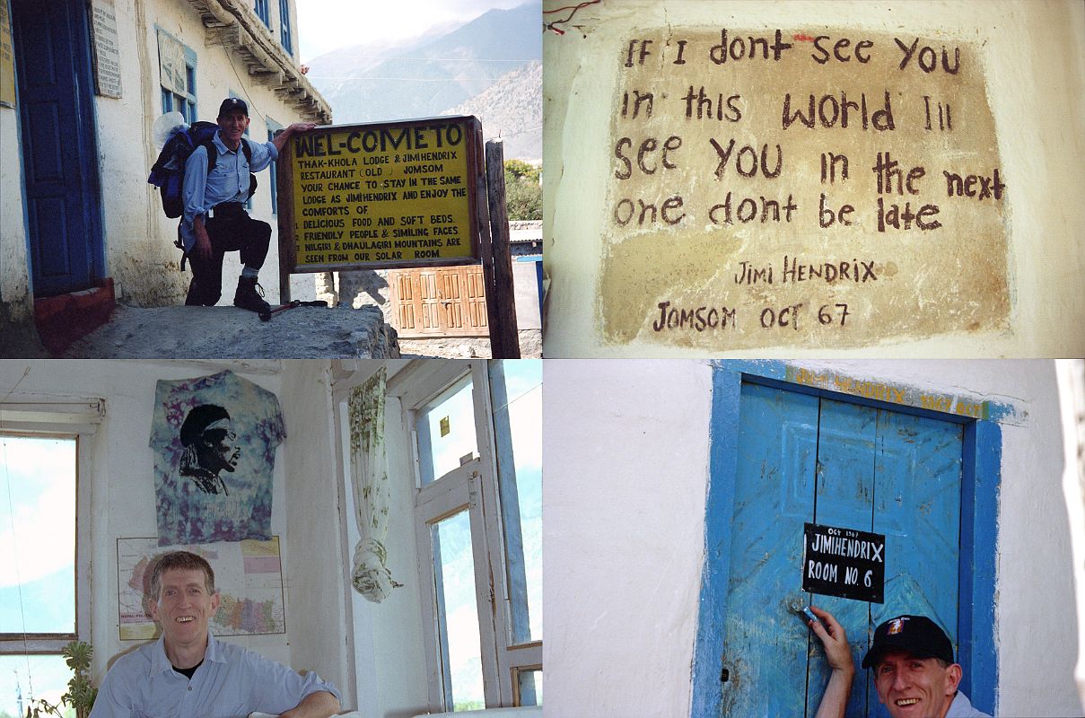 13 Jerome Ryan At Jimi Hendrix Restaurant In Jomsom 